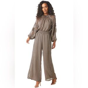 Misa Los Angeles Freda Pant Lattice Tile